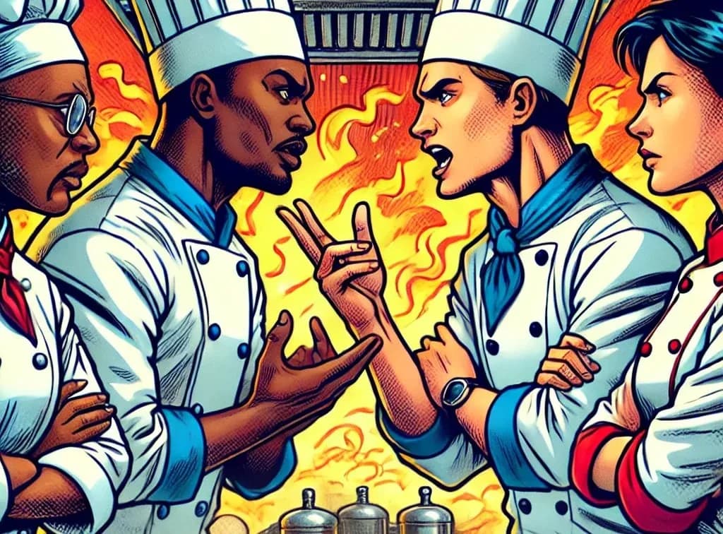 Speaking Peace in a Hot Kitchen: Using Nonviolent Communication on the Line
